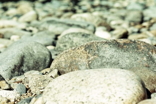 texture from a river stones, pattern