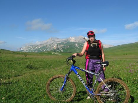 Mountains; rocks; a relief; a landscape; a hill; a panorama; caucasus; top