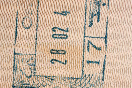 passports with travel visas and stamps