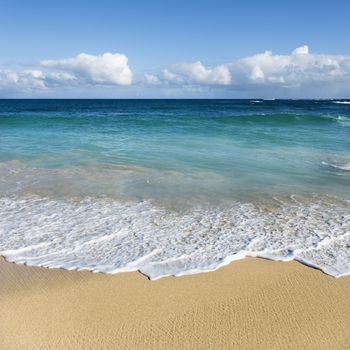 Beach landscape on Maui, Hawaii.