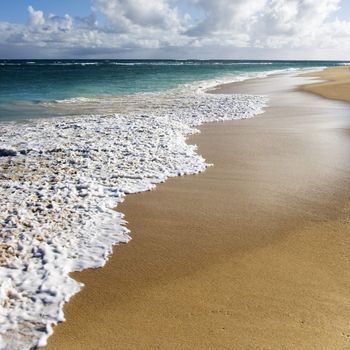 Beach landscape on Maui, Hawaii.