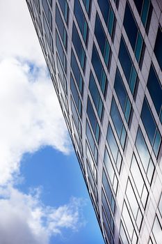 A background style image of a high rise office building