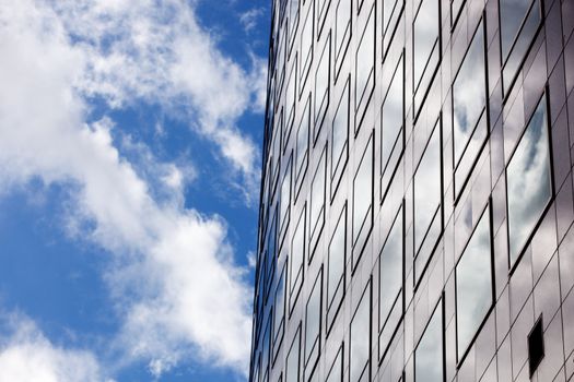 A background style image of a high rise office building