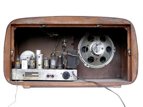 Old AM radio tuner