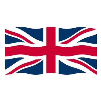 Union Jack flag of the UK