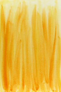 yellow, watercolor, abstract background painted with vertical brush strokes