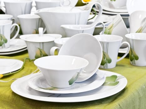 Photo of the tea service