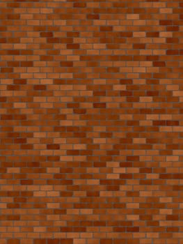 illustration of the brown bricks background