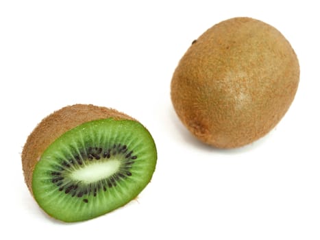 Photo of the kiwi against the white background