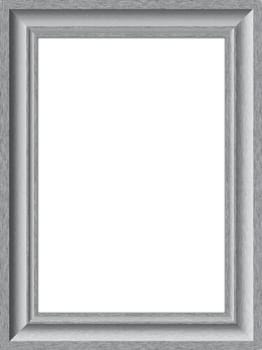 metallic border ower the white background