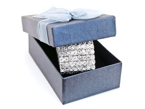 gift box with jewellery bracelet