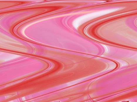 waved pink abstract background