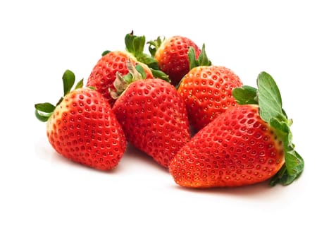 photo of the delicious red garden strawberry