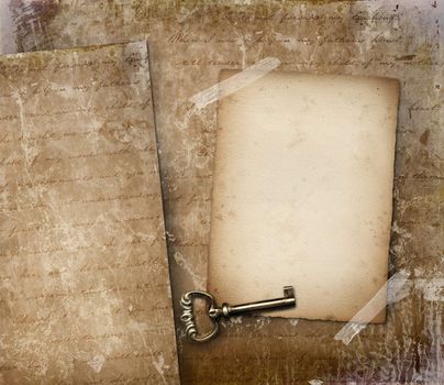 Vintage paper with plenty of copyspace for text