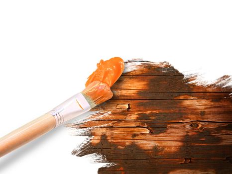 Painting a texture background with copy-space for text