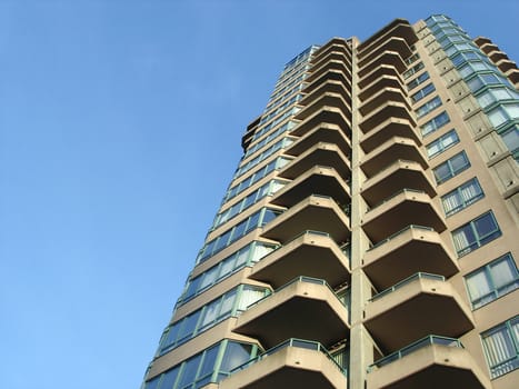 Modern Highrise Apartment Building