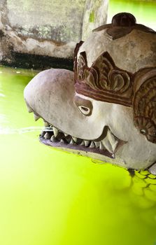 Taman Sari, Water Castle detail in Yogyakarta indonesia