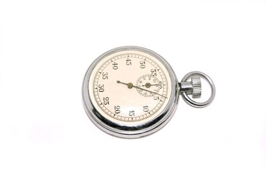 Stop watch isolated on a white background