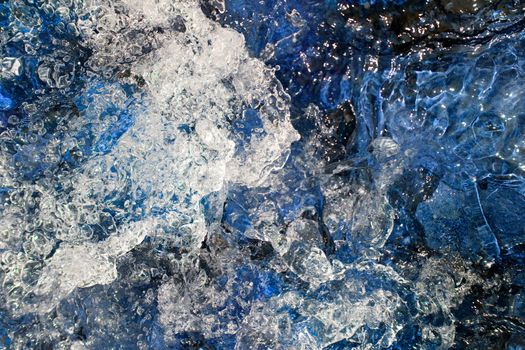 Abstract image of blue water background