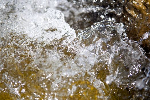 Abstract close up image of water background