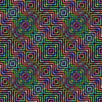 seamless 3d texture of colorful diagonal shapes