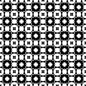 seamless texture in black and white in nordic style