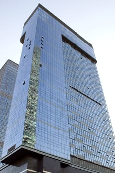 Skyscrapers in China, modern architecture in Shenzhen - business city in Guangdong province.