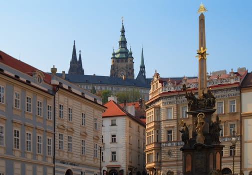 Photo of Prague. View on a old town.