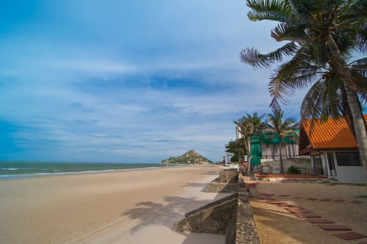 Hua Hin beach Thailand