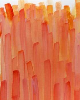 red, orange, yellow, watercolor, abstract background painted with wide vertical brush strokes (self made)