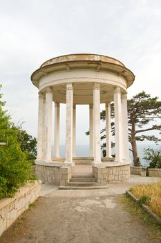 old summerhouse near the sea