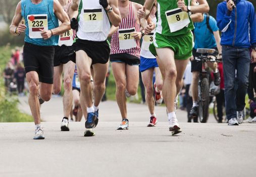 Runners in a Marathon