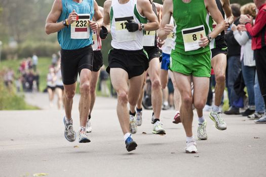 Runners in a Marathon