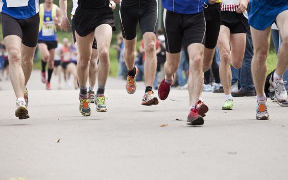 Runners in a Marathon