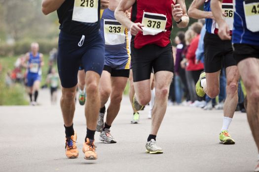 Runners in a Marathon