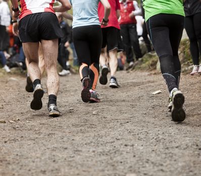 Runners in a Foot Race