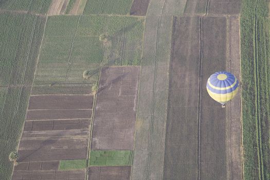 Balloon ride over The Nile Valley and The Valley Of The Kings at Luxor, Egypt