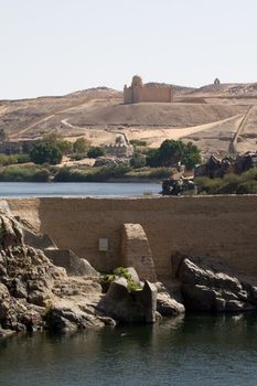 We take a closer look at life on Nile River on MAY 27, 2008, while having a felucca sailboat ride from Aswan to Elephantine Island and to a nubian village.