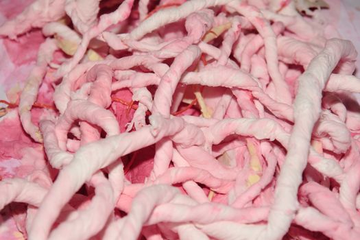 a tangled up abstract of guts and intestines
