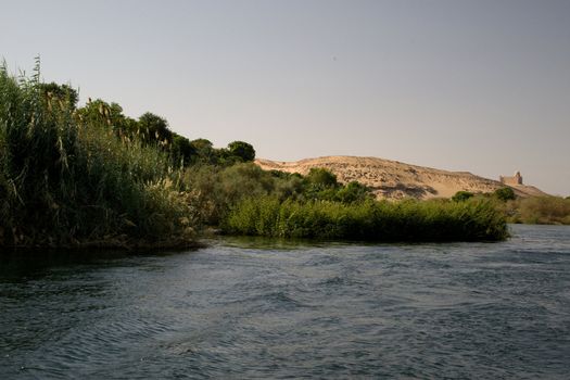 We take a closer look at life on Nile River on MAY 27, 2008, while having a felucca sailboat ride from Aswan to Elephantine Island and to a nubian village.