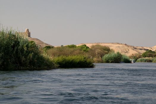 We take a closer look at life on Nile River on MAY 27, 2008, while having a felucca sailboat ride from Aswan to Elephantine Island and to a nubian village.