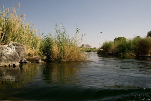 We take a closer look at life on Nile River on MAY 27, 2008, while having a felucca sailboat ride from Aswan to Elephantine Island and to a nubian village.