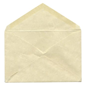 Letter or small packet envelope open