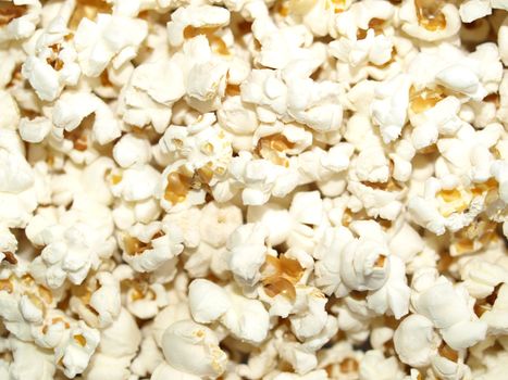 Pop corn maize food background