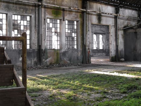 Abandoned factory industrial archeology architecture