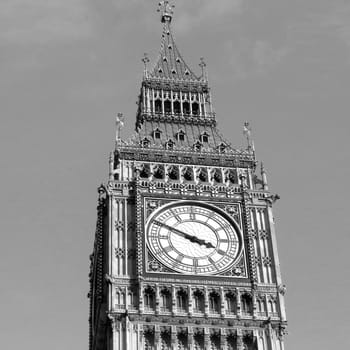 Big Ben at the Houses of Parliament, Westminster Palace, London