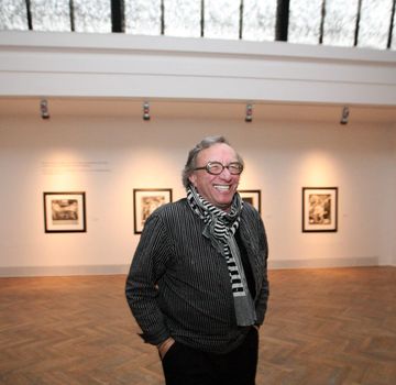 BRNO, CZECH REPUBLIC, SEPT. - 30: American photographer Joel Peter Witkin opens his exposition in Brno Art House, on Thursday, Sept. 30, 2010.