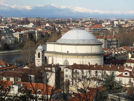 La Gran Madre church in Turin, Italy