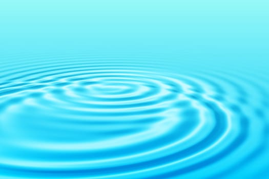 Rippled water waves illustration background