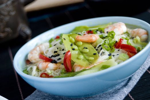 Prawn sweet sour soup